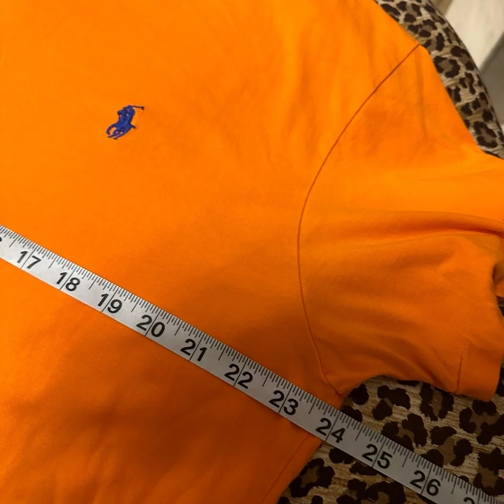 L Polo Ralph Lauren Orange T-Shirt - Picture 4 of 4